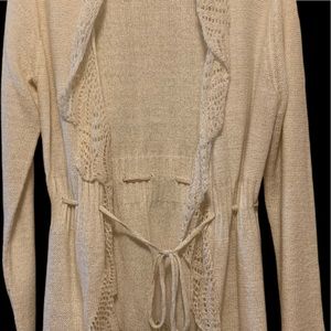 Women’s Ruffle Front Cardigan